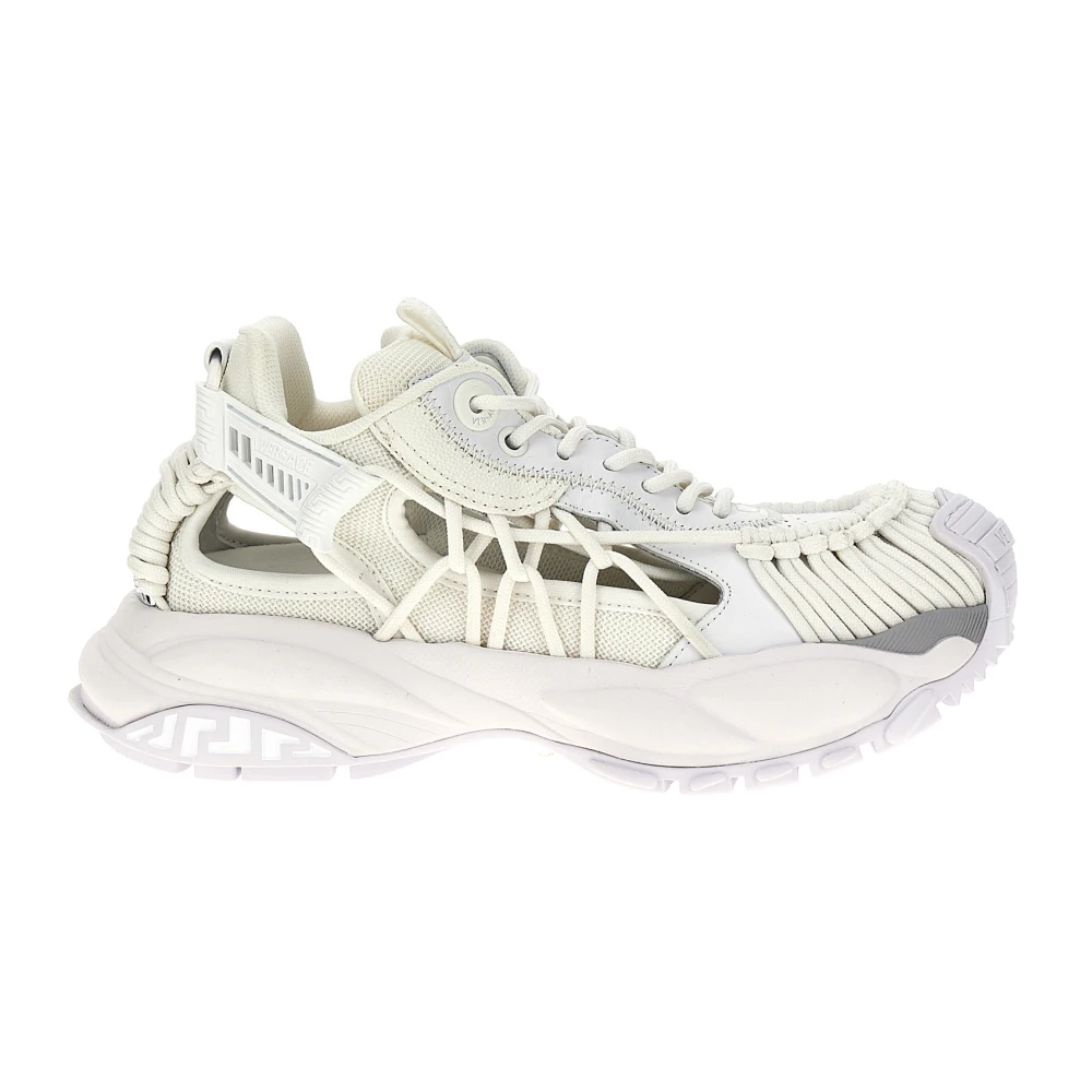 Versace Women's White Sneakers, 3 Uk, Mercury M_vs_01 Trainers