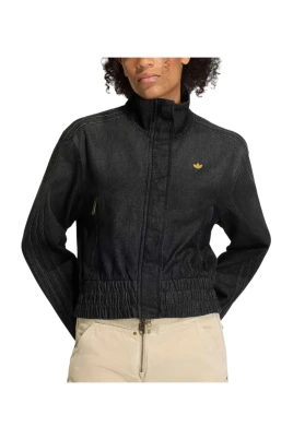 Denim Track Top