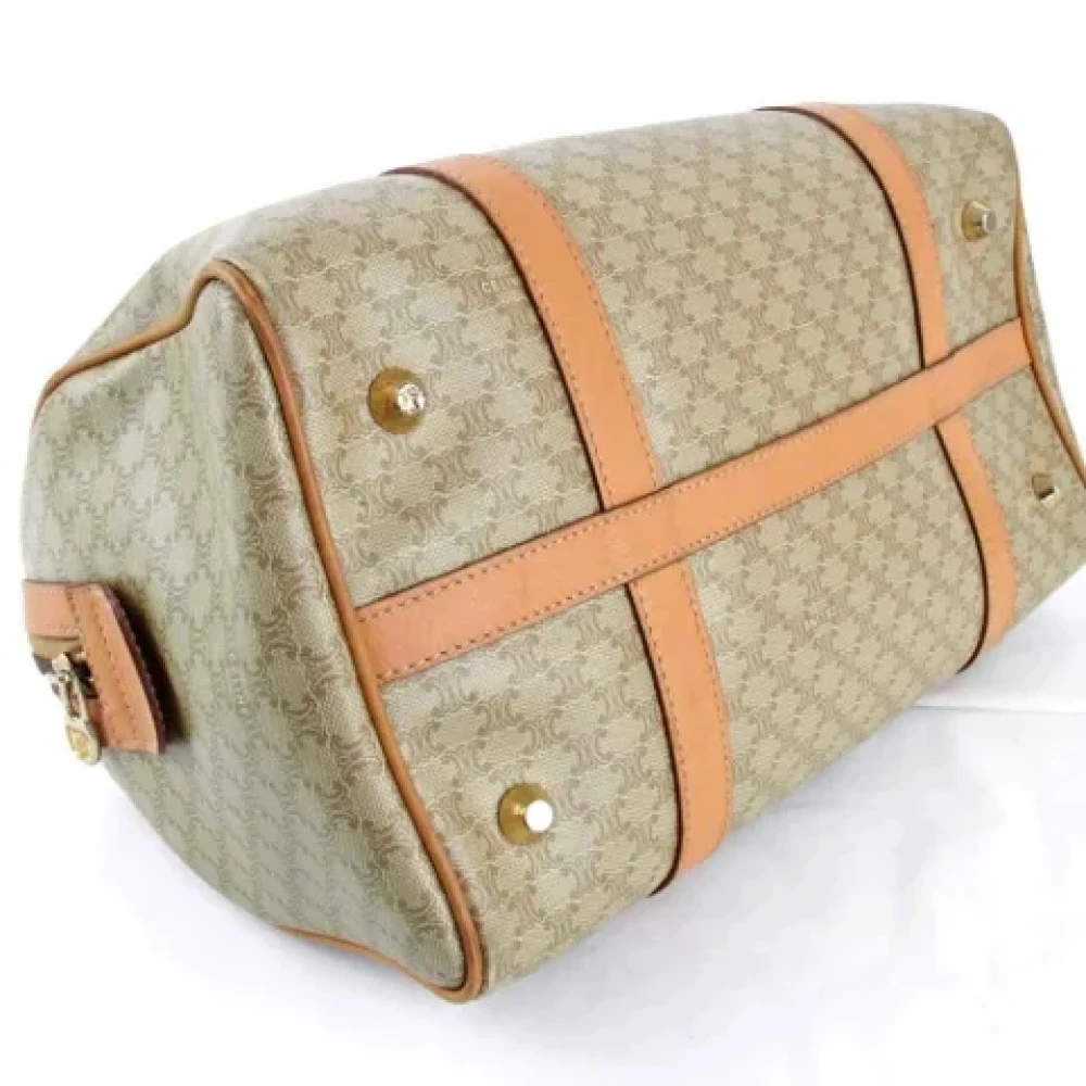 Celine Vintage Pre-owned Fabric celine-bags Beige Dames