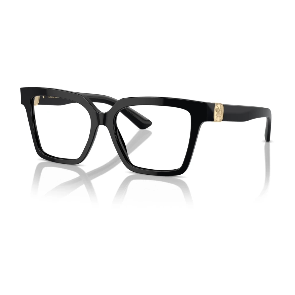 Dolce & Gabbana Women's Black Glasses,, Dg3395 501 Optical Frame Medium