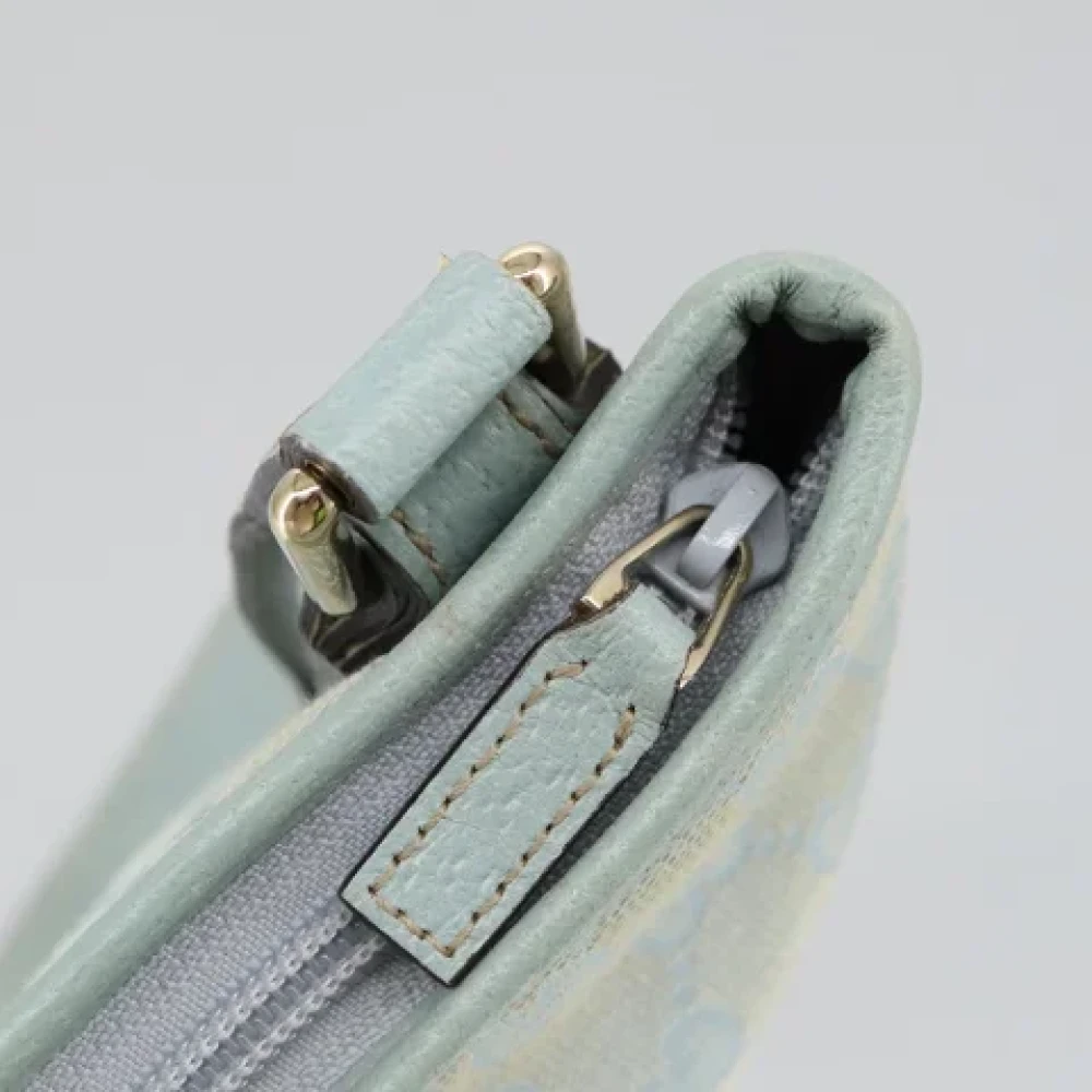 Gucci Vintage Pre-owned Canvas gucci-bags Blue Dames