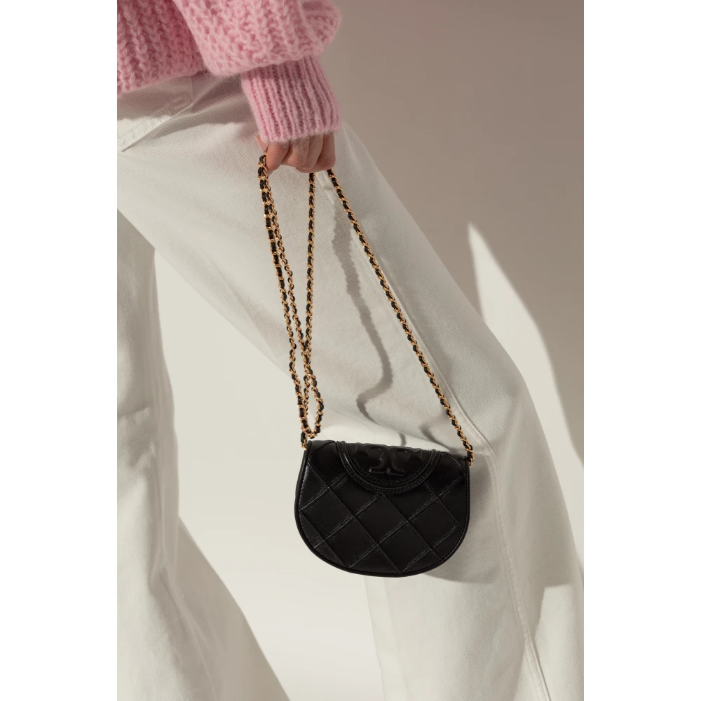 TORY BURCH Portemonnee aan een band Black Dames