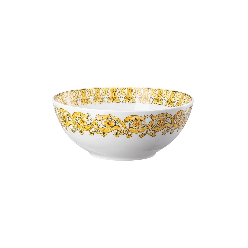 Versace Cereal Bowl Medusa Rhapsody Yellow Unisex
