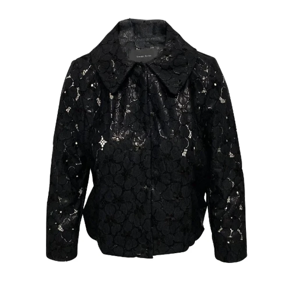 Simone Rocha Pre-owned Nylon tops Black Dames