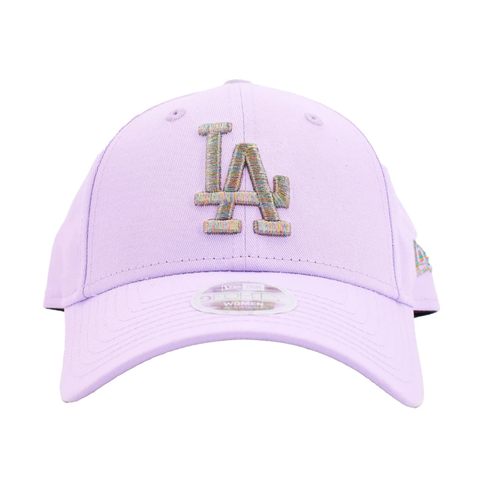 New era Metallic Logo Cap voor Vrouwen Purple Dames