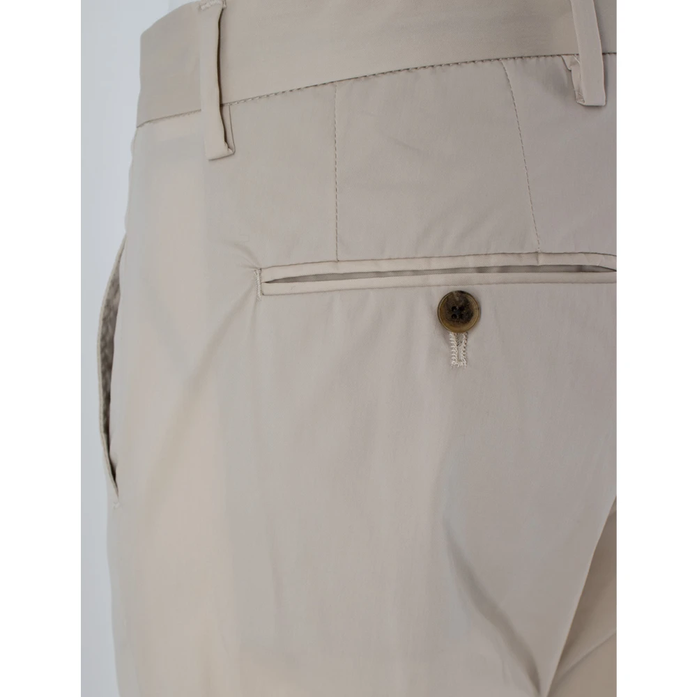 Myths Slim Fit Klassieke Broek White Heren