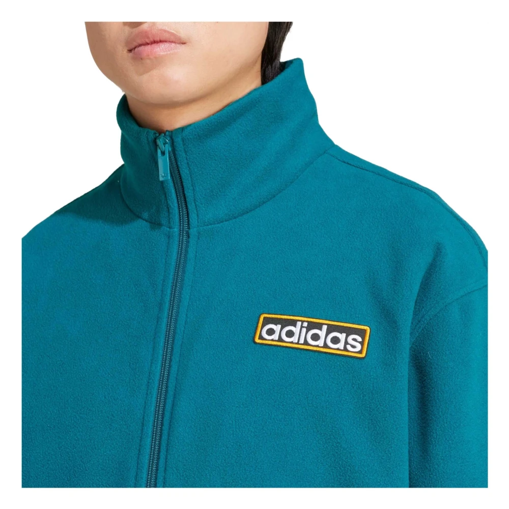 Adidas Adibreak Polar Fleece Jas Blue Heren