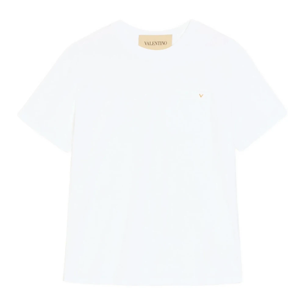 Valentino T-Shirt In Cotone Vgold - Immagine 4