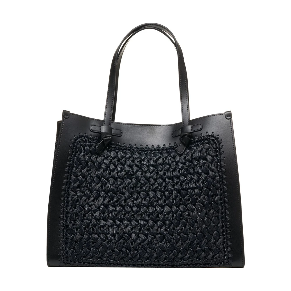 Gianni Chiarini Zwarte Shopper Tas Marcella Elegantie Black Dames