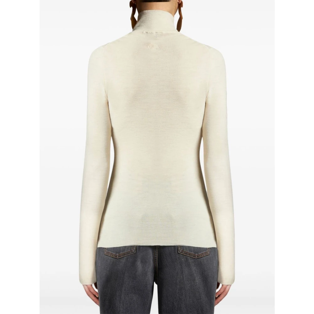 ETRO Gebreide Pullover in Roomwit Beige Dames
