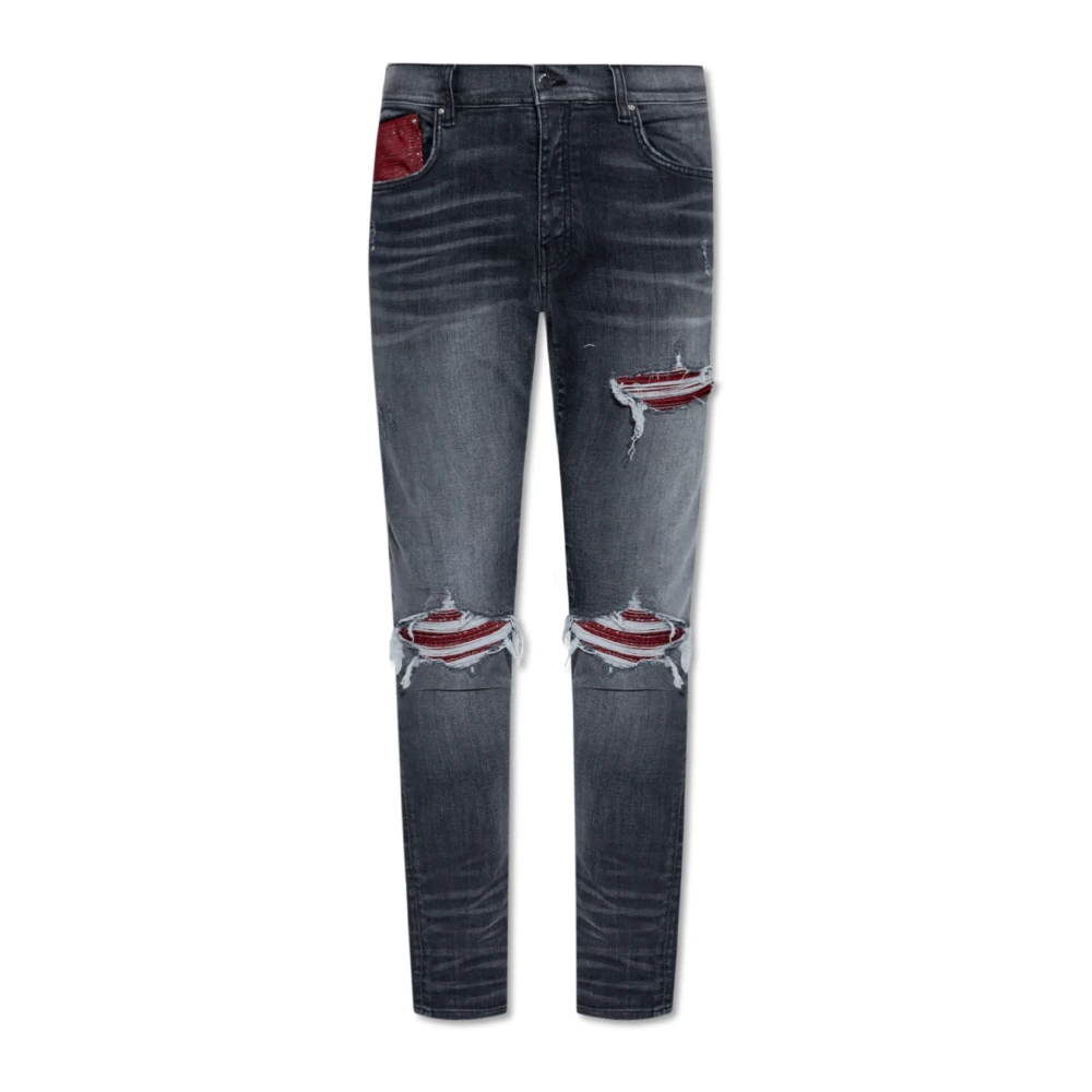 Amiri Jeans met versleten effect Gray Heren