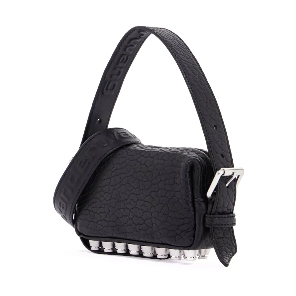 alexander wang Gestudde Mini Schoudertas Black Dames