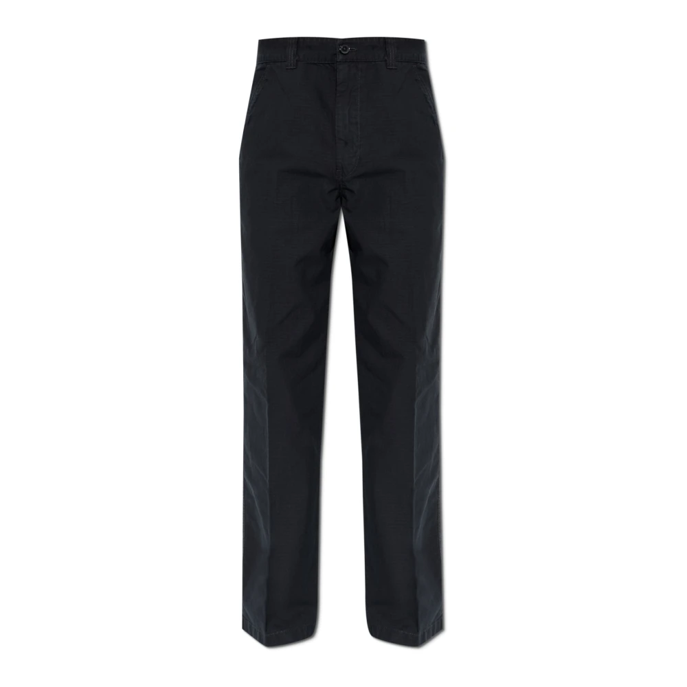 Diesel Uomo Nero - Pantaloni - Trousers - Xs