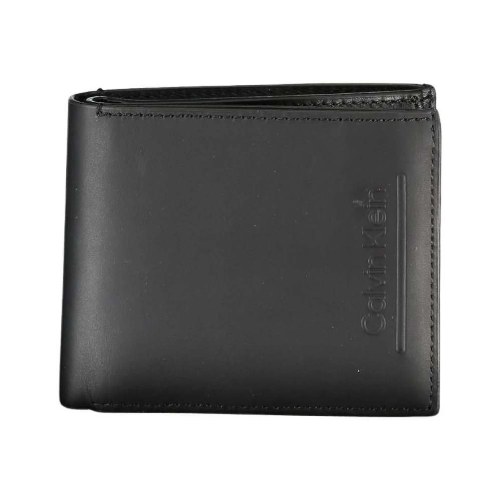 Calvin Klein Men's Black Leather Wallet