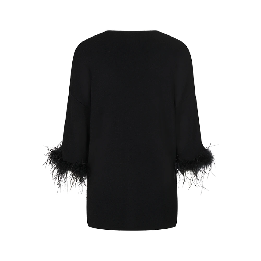 RIANI Elegante Dames Trui met Speelse Details Black Dames
