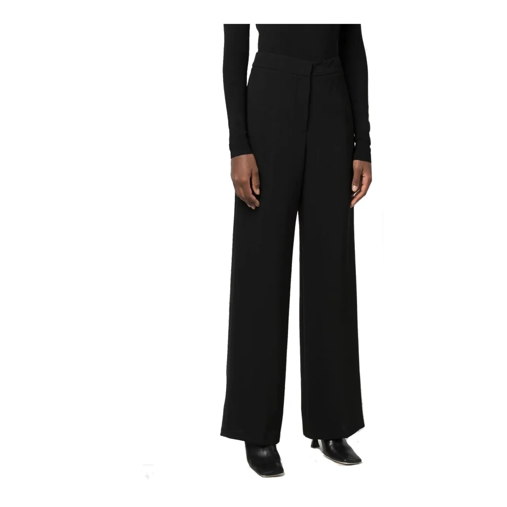 Blanca Vita Zwarte Palazzo Broek Black Dames
