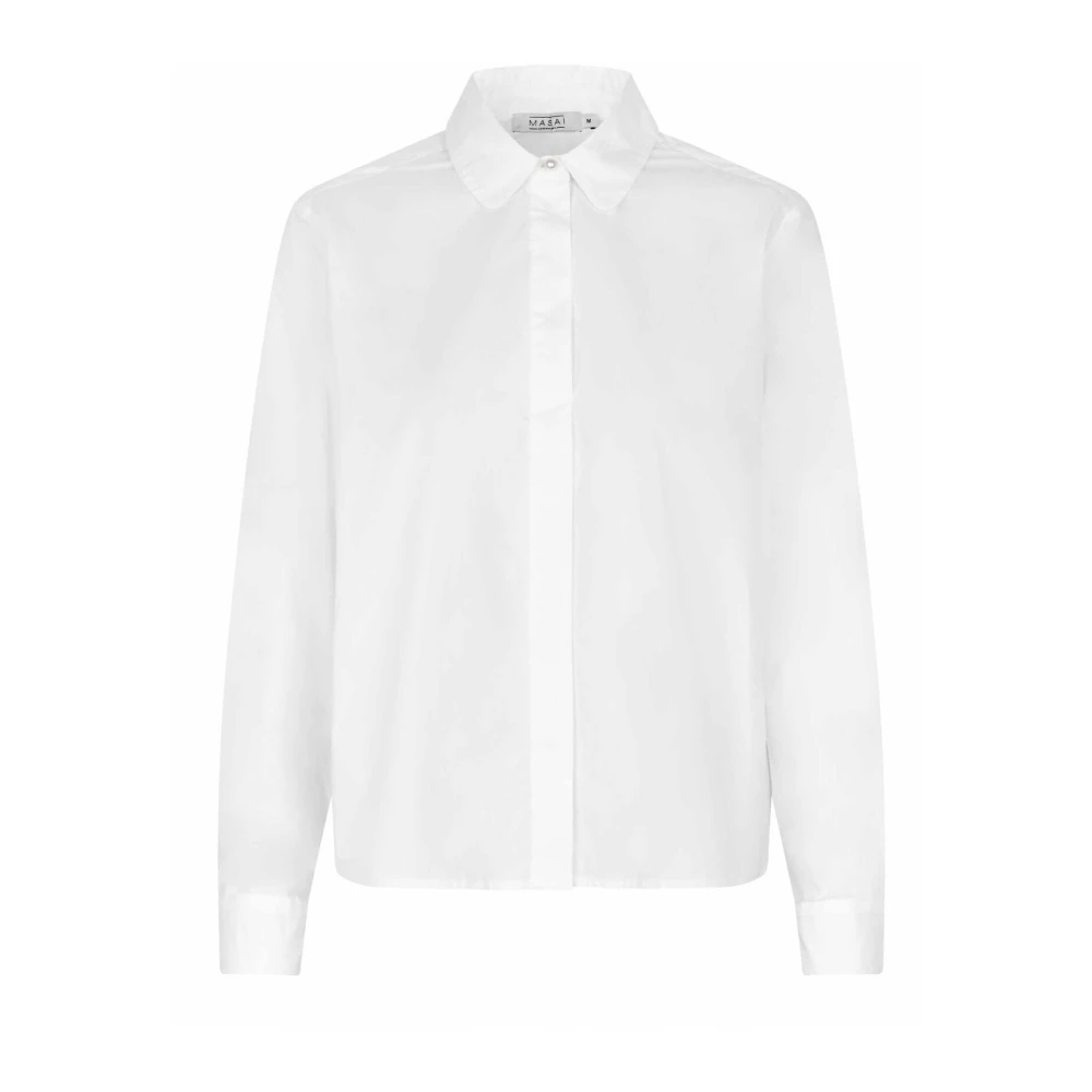 Masai Witte Shirt Mailaria 1009901 1000S White Dames