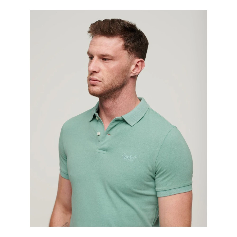 Superdry Stijlvolle Polo Green Heren