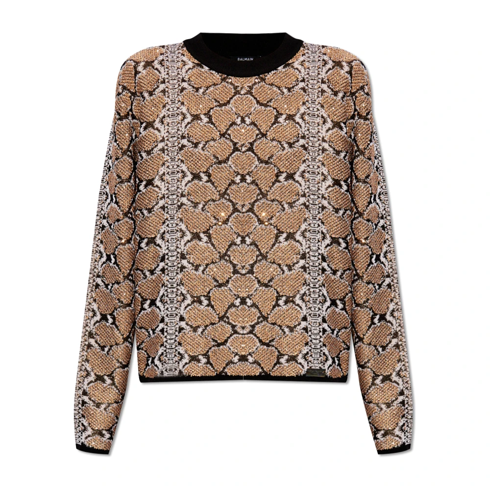 Knitwear > Round-neck Knitwear - - Balmain - Modalova