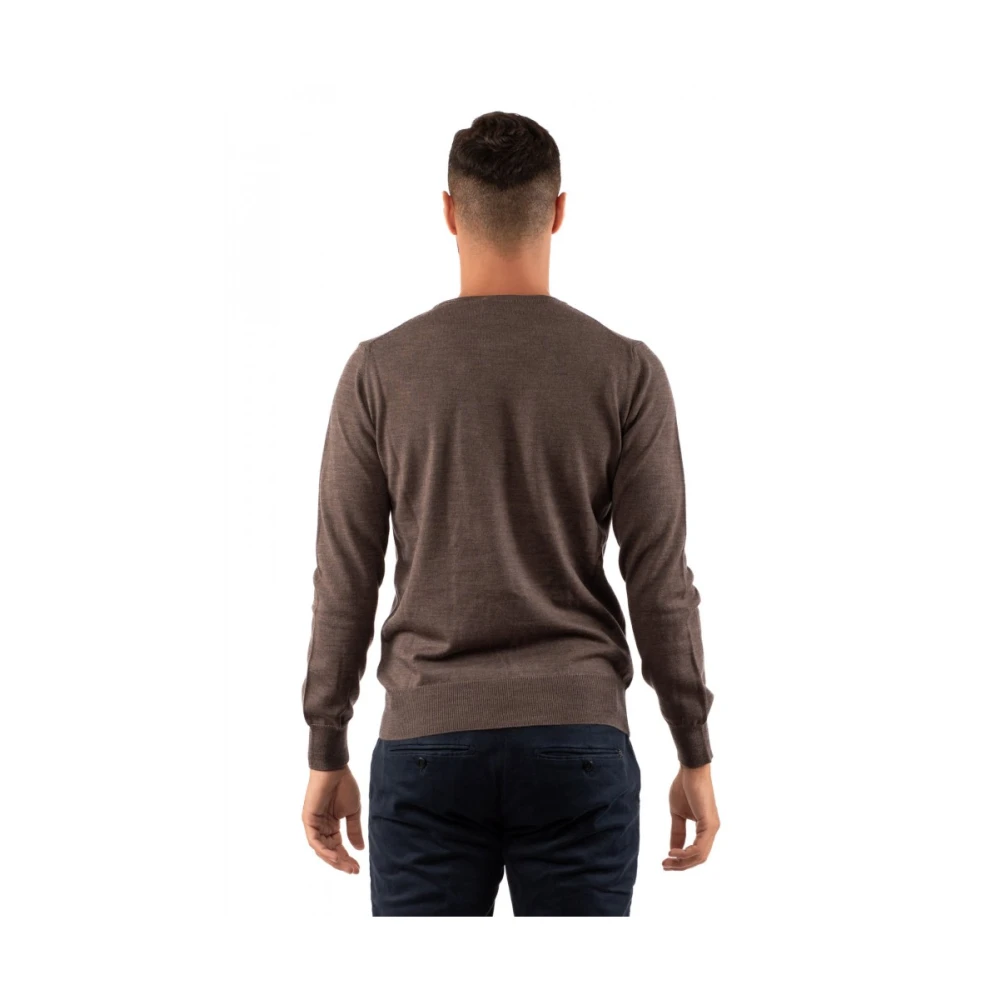 Brooksfield Herenoverhemd Brown Heren