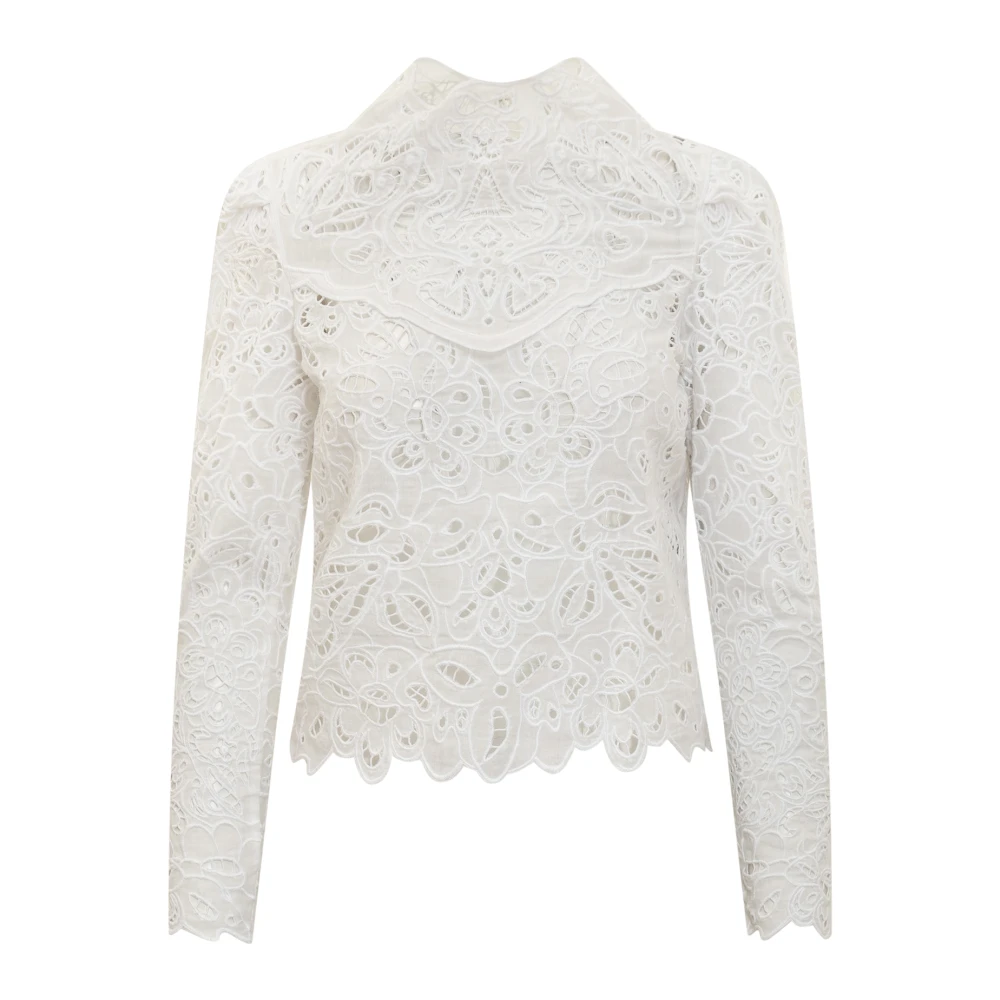 Isabel marant Delphi Top Stijlvol en Trendy White Dames