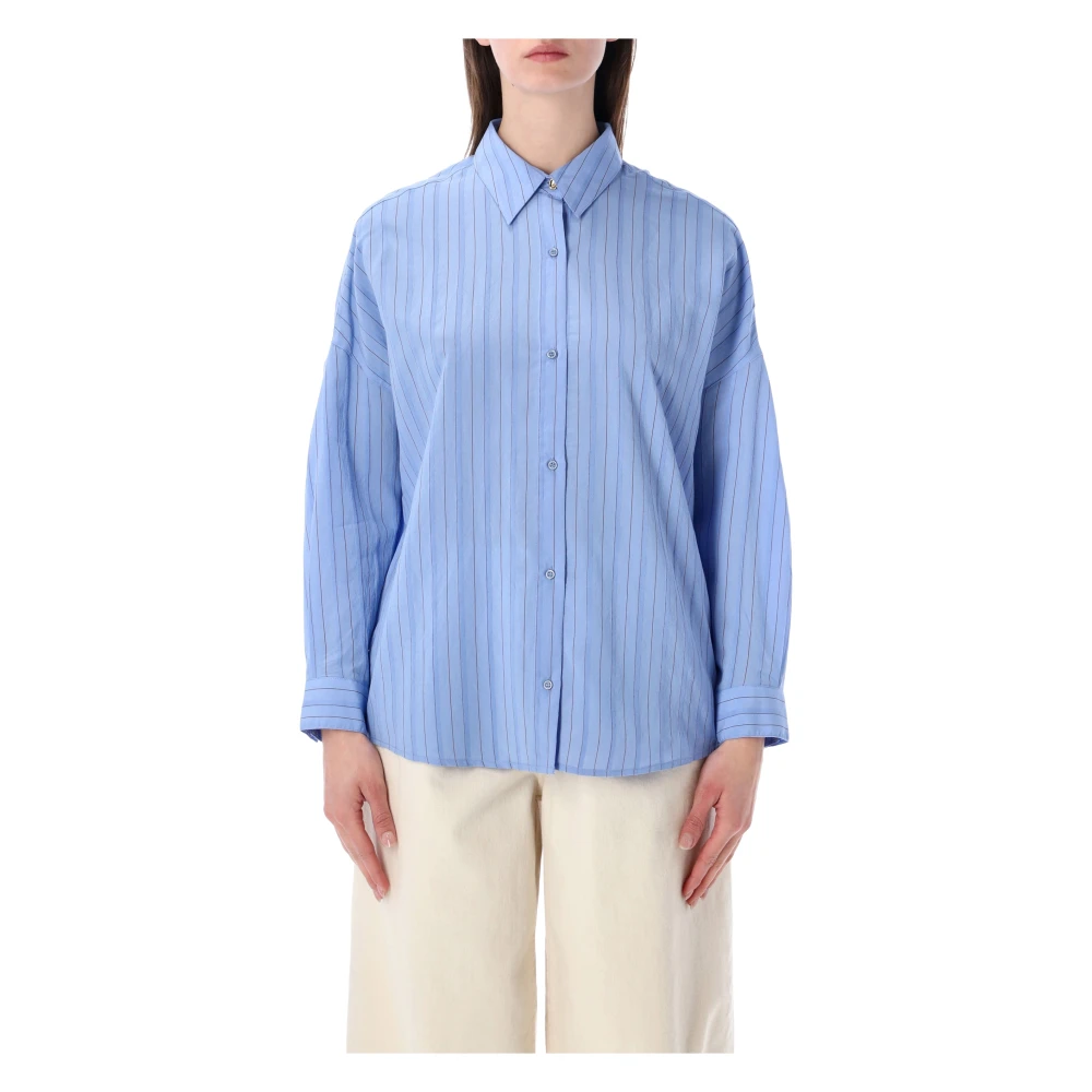 Sessun Women's Blue Dazik Shirt - Shirts - S - Blouses & Shirts