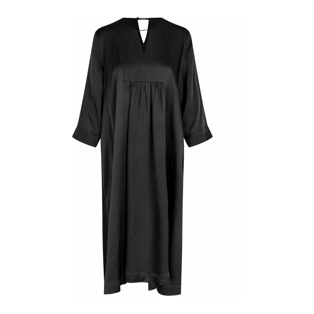 Masai Elegante Zwarte Jurk Manadyne 0001S Black Dames