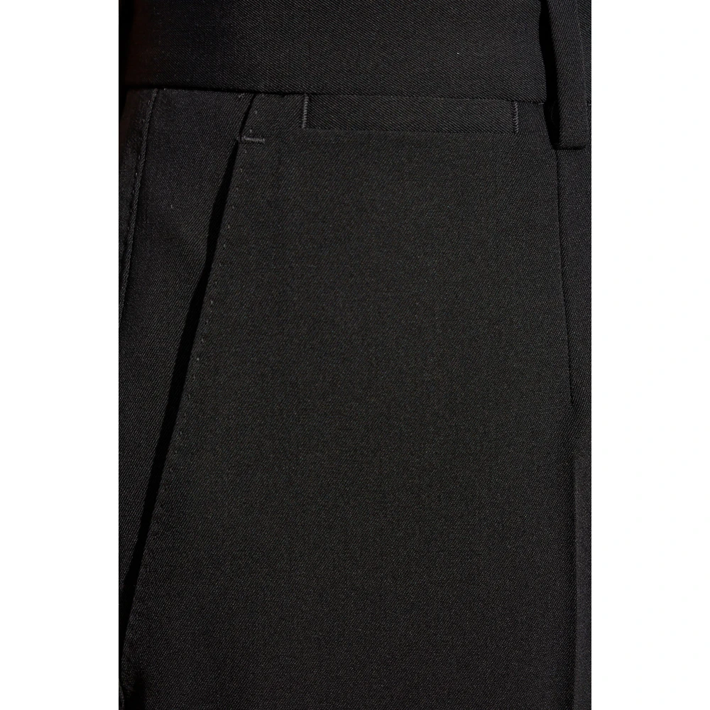 Dolce & Gabbana Wollen broek Black Heren