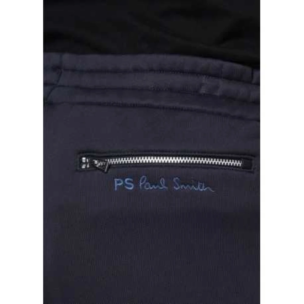 Paul Smith Navy Gestreepte Joggingbroek M2R 092Z N21587 49 Blue Heren