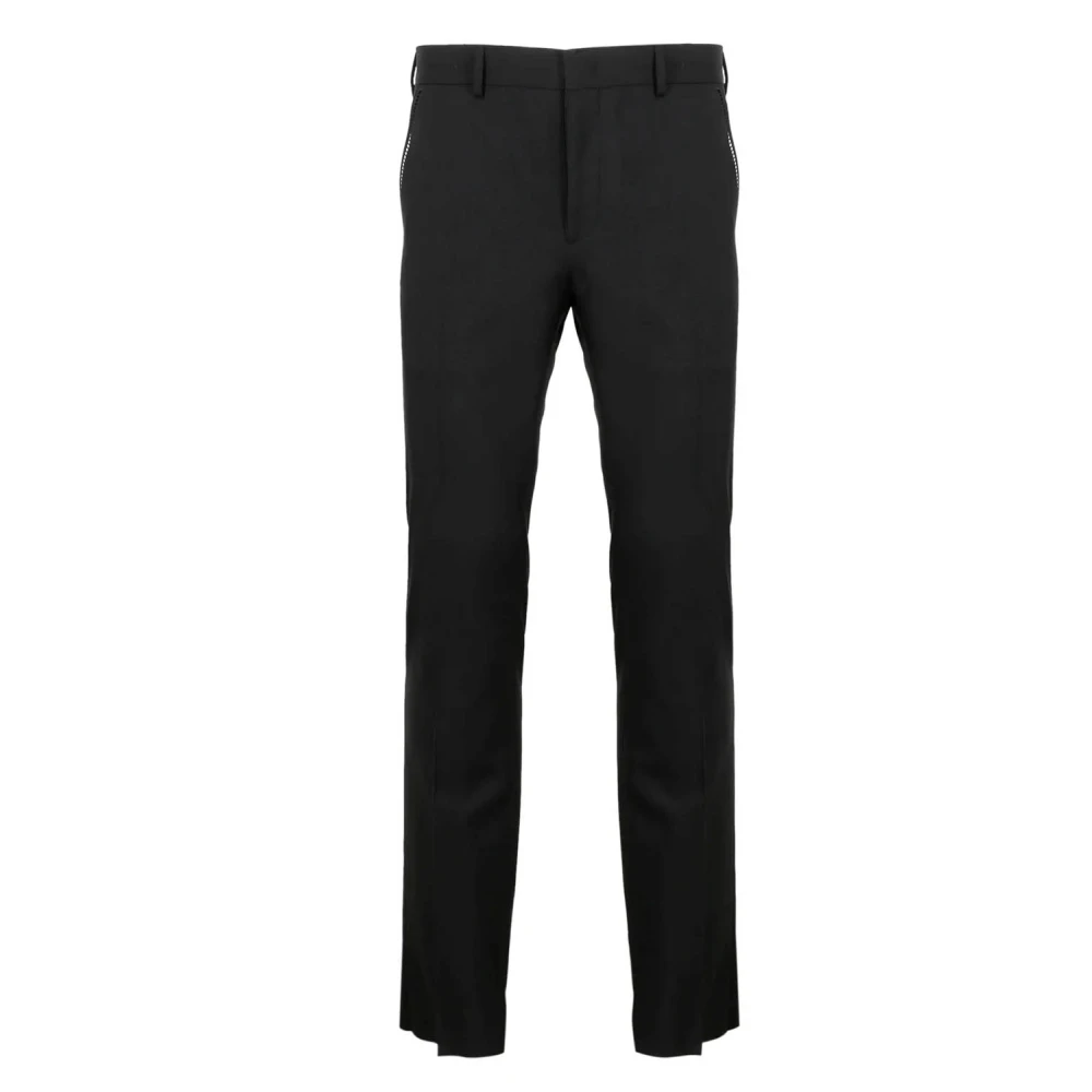 Fendi Klassieke Broek Black Heren