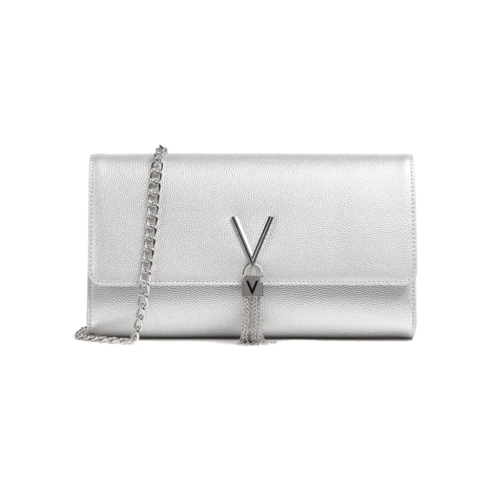 Valentino By Mario Valentino Women's Gray Elegant Divina Crossbody Bag