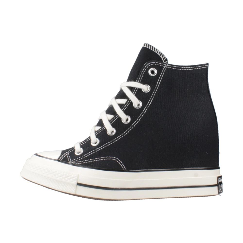 Converse Women's Black Wedge Trainers - Wedges - 5 Uk - Shoes