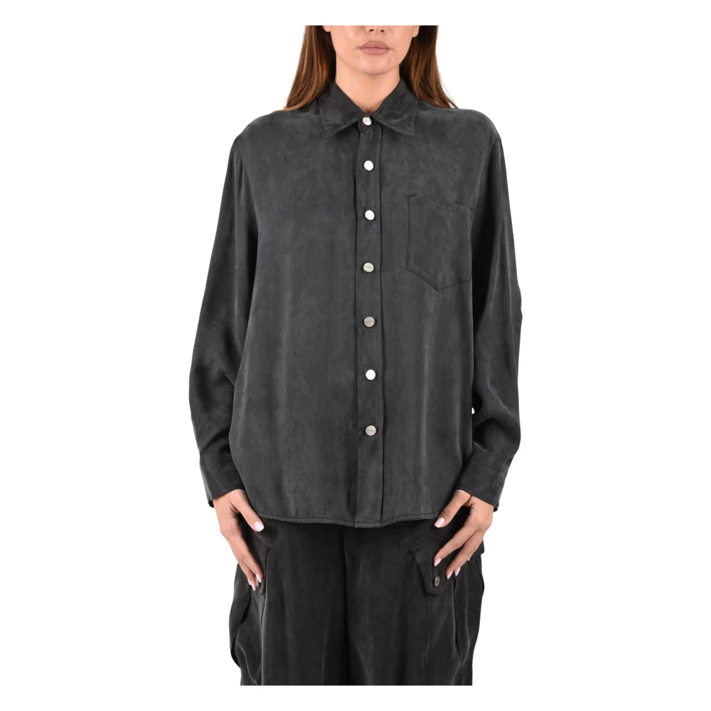 Pinko Donna Nero - Careser Shirt - Blouses & Shirts - Xl - Immagine 2