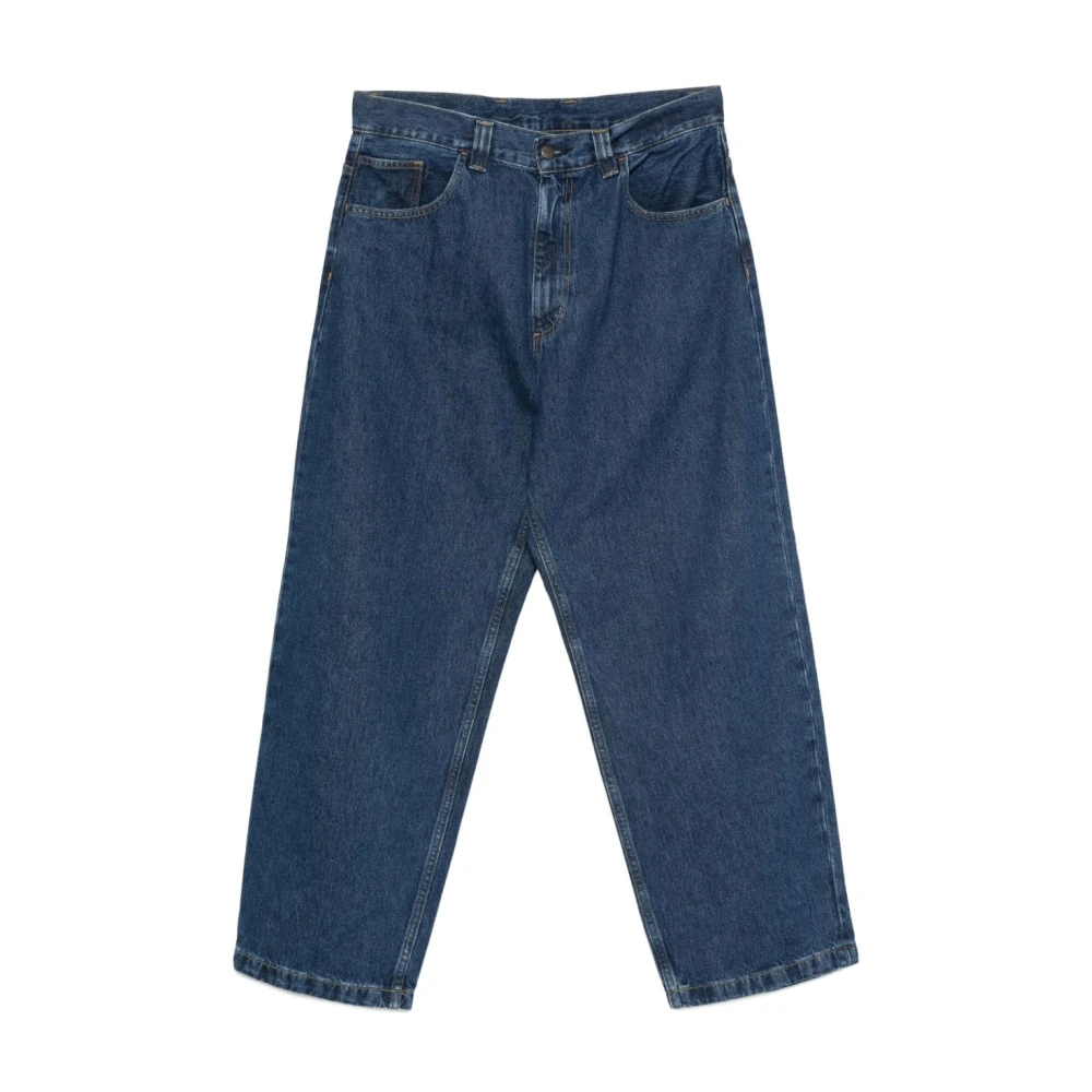 Carhartt Wip Men's Blue Straight Fit Jeans, Xs, Silk & Nylon Jeans