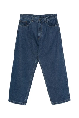 Blå Silke & Nylon Jeans