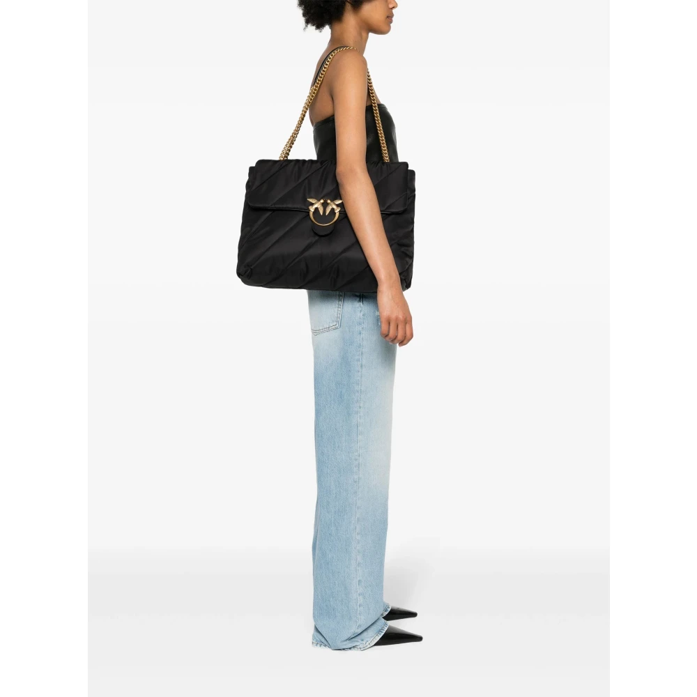 pinko Love Birds Schoudertas Black Dames