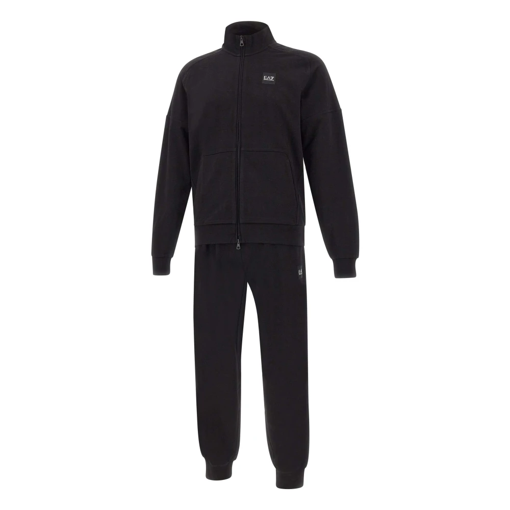 Emporio Armani Ea7 Mannelijk Zwart Visibility Trainingspak