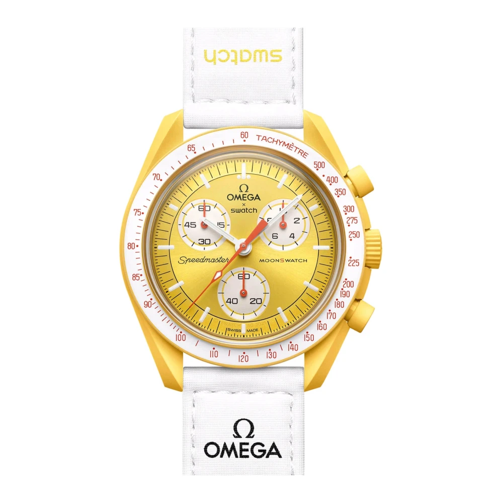 Omega Bioceramic Moonswatch Mission till Solen Yellow, Herr