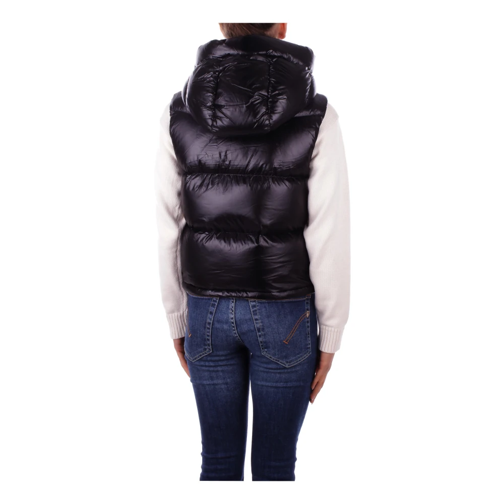 add Beige Jas met Afneembare Capuchon Black Dames