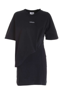 asymmetrical-logo-t-shirt-dress