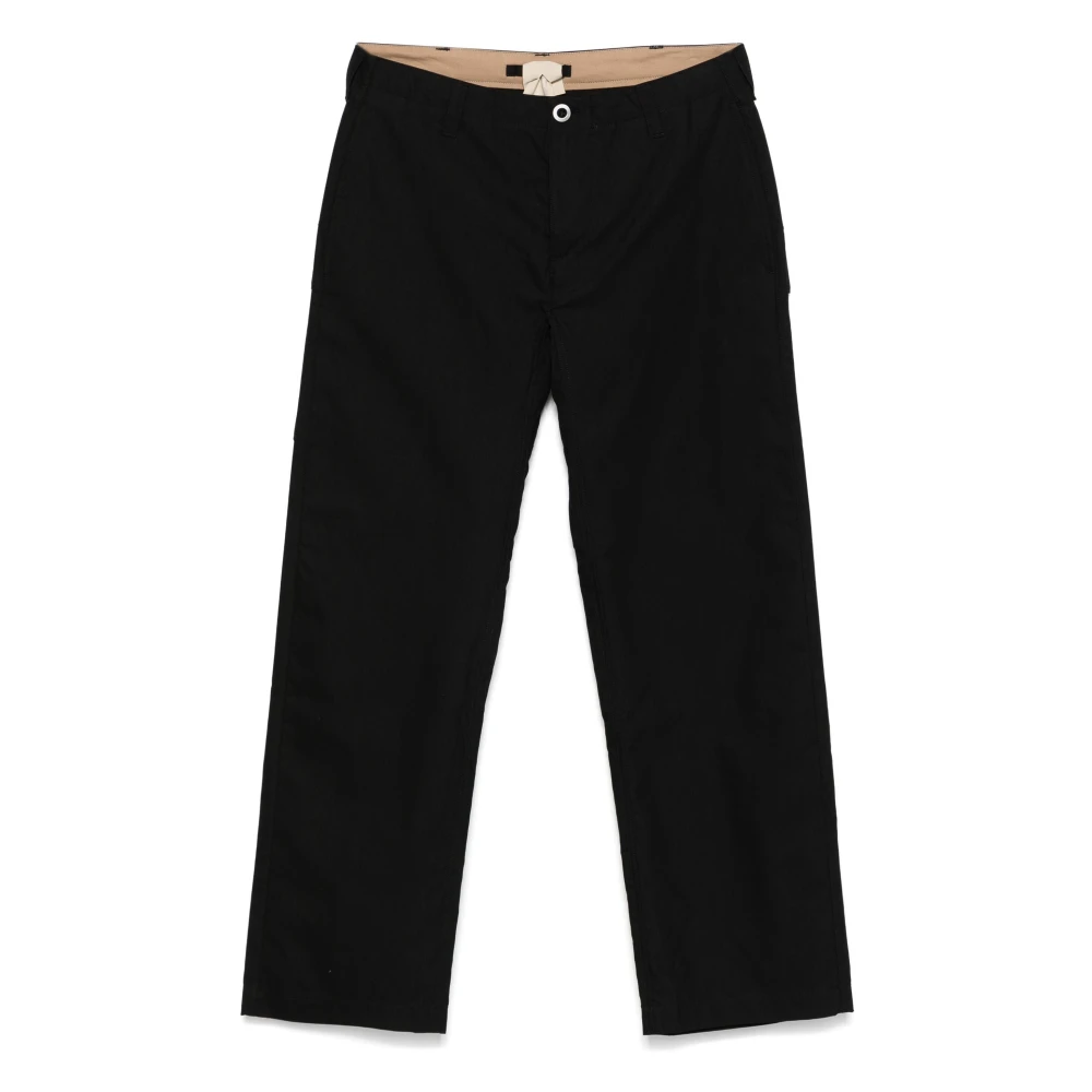 Ten C Straight Leg Broek Black Heren