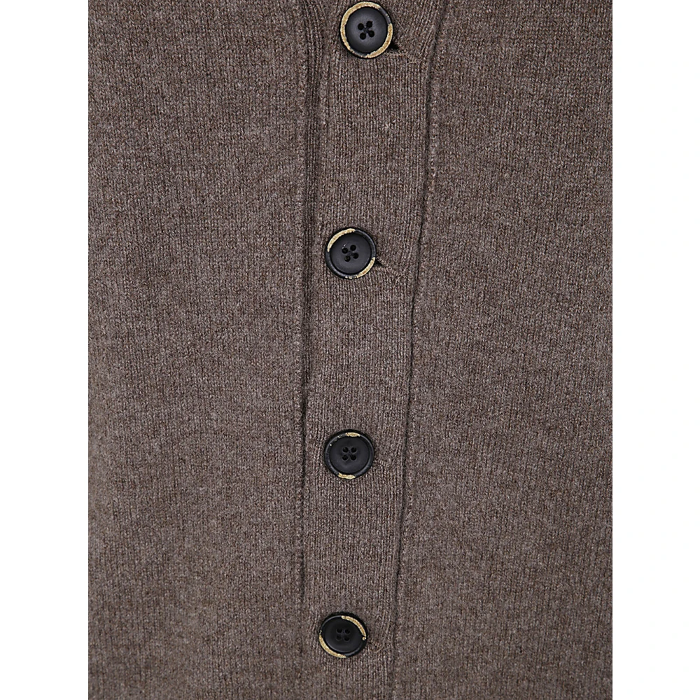 UMA Wang Koffie Oversized Vest Brown Heren