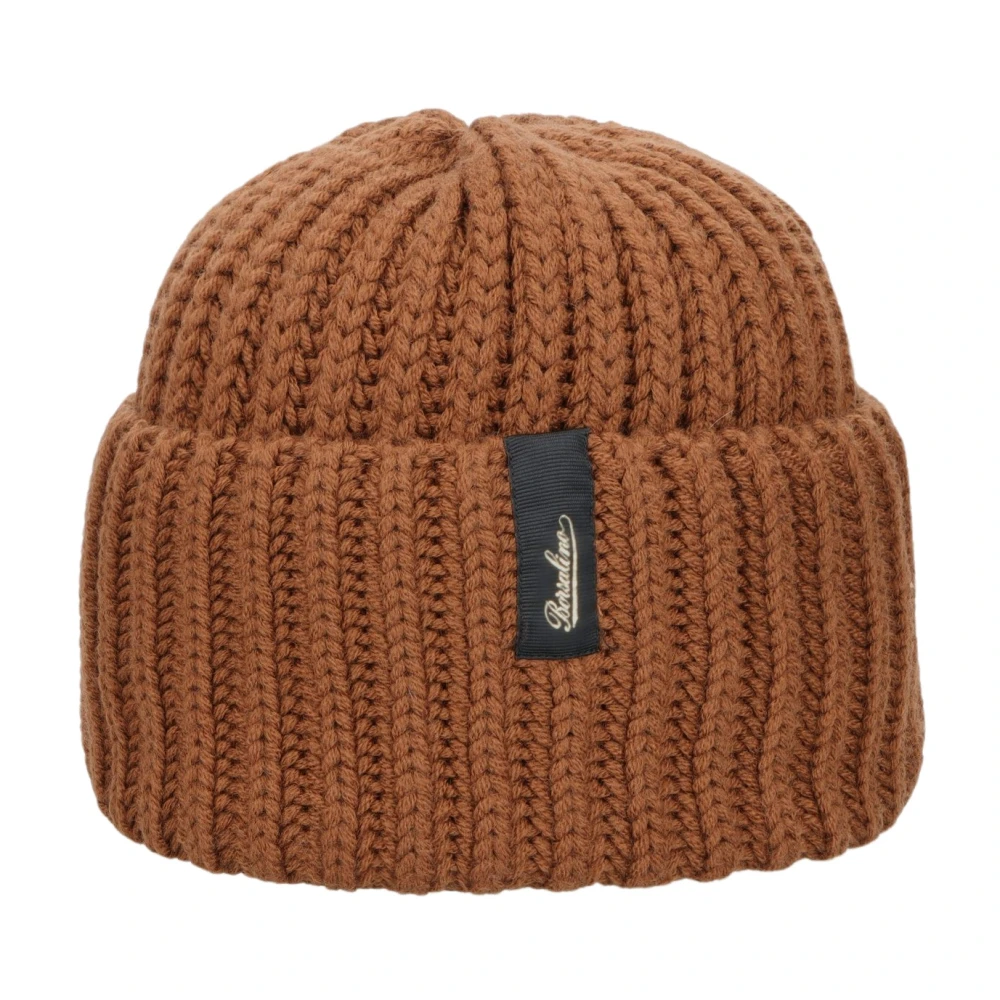 Borsalino Unisex Brown Accessories, One Size, Bell Beanie