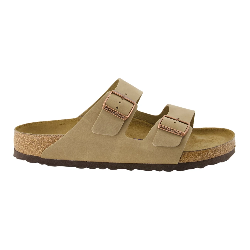 Birkenstock Men's Beige Sliders, 7 Uk, Arizona