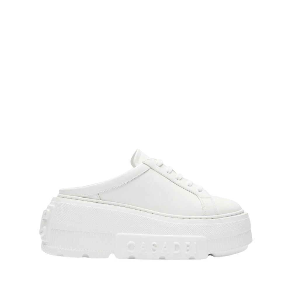 Casadei White Wedges, Female, 7 Uk, Nexus Sabot Salento