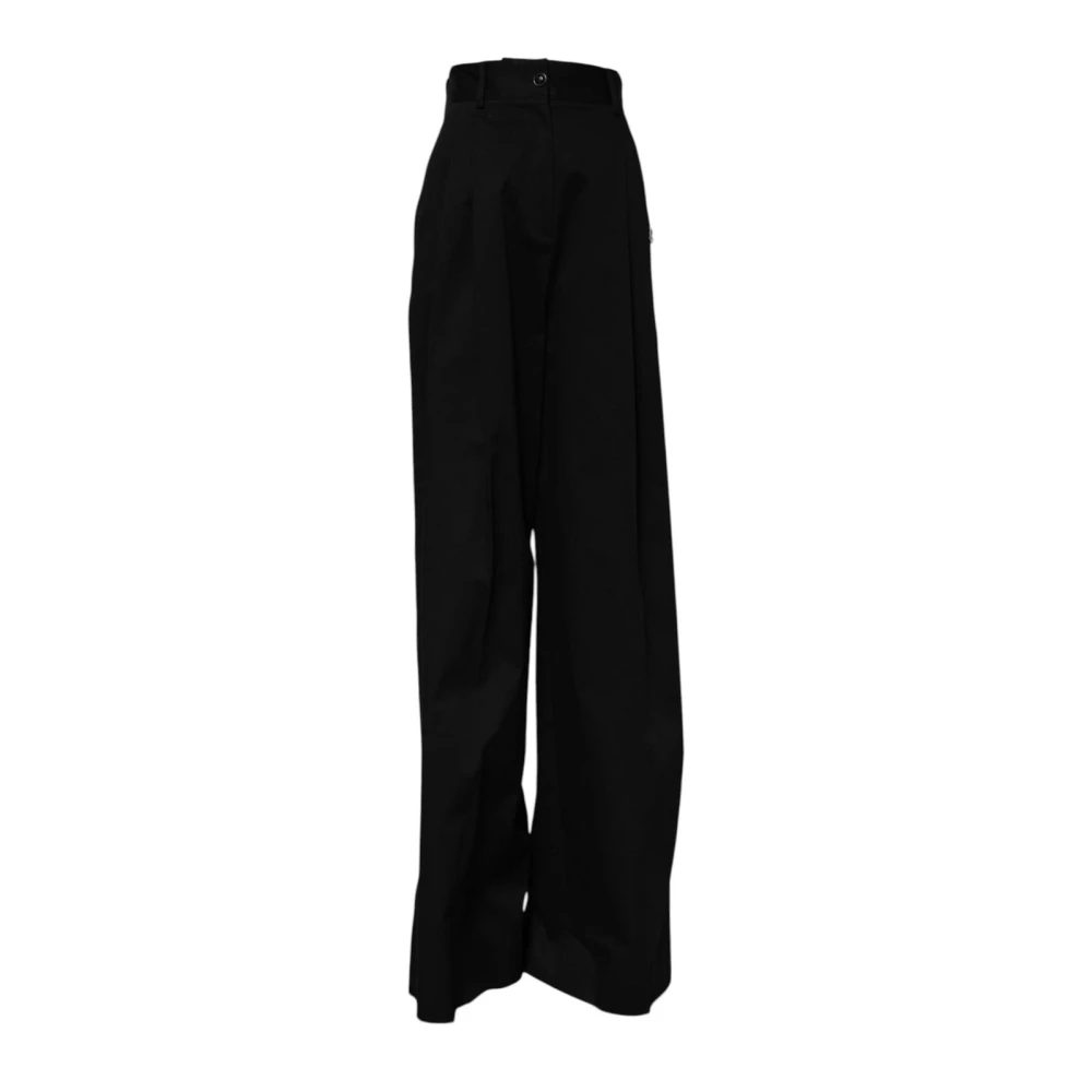 Dolce & Gabbana Mujer Negro Pantalones, Talla: S