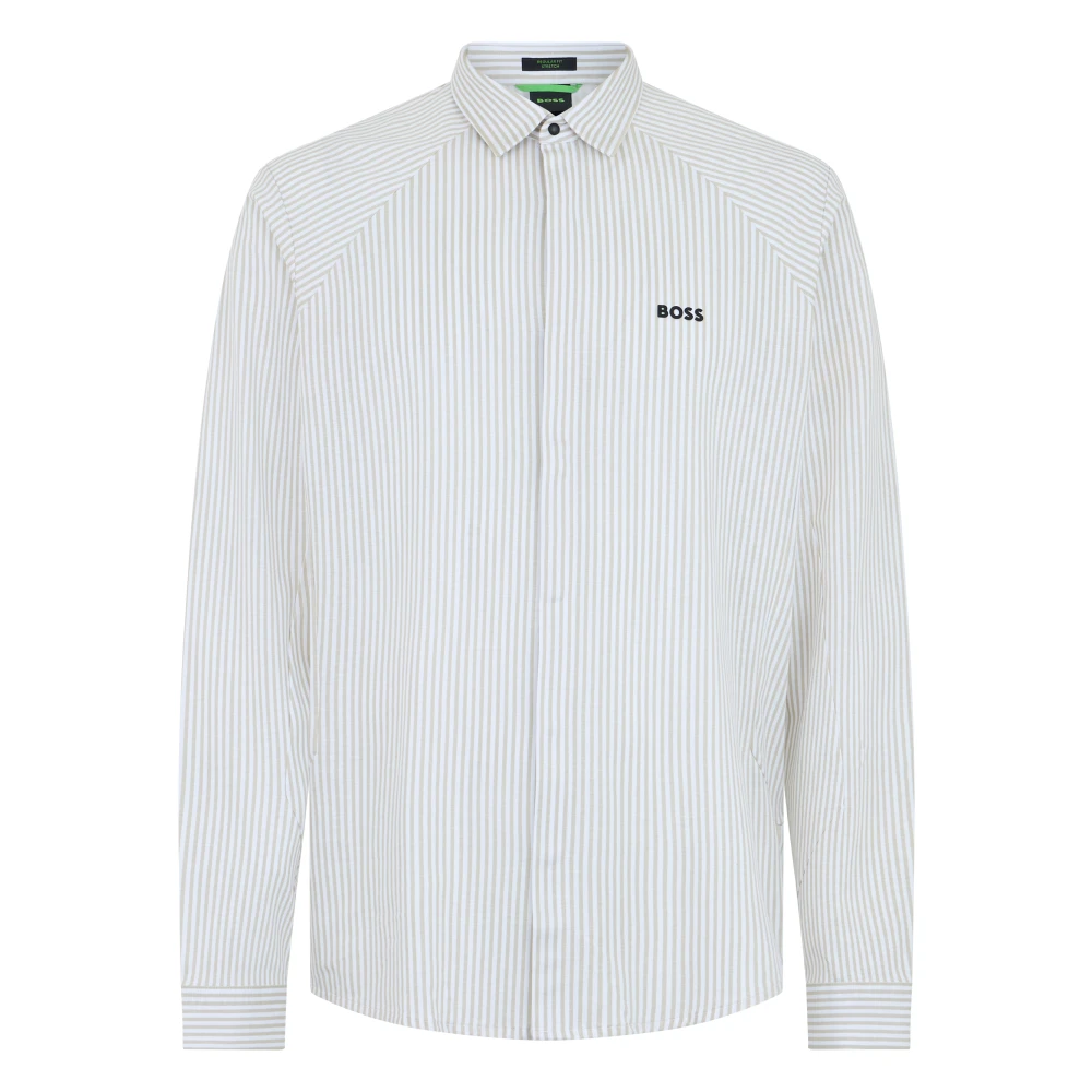 Hugo Hombre Blanco Camisas, Talla: 5XL