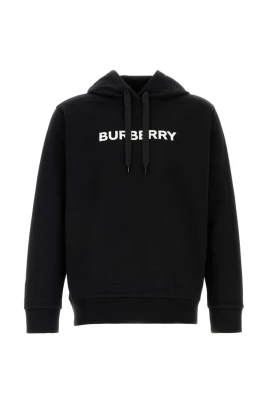 Logo Print Hooded Sweater