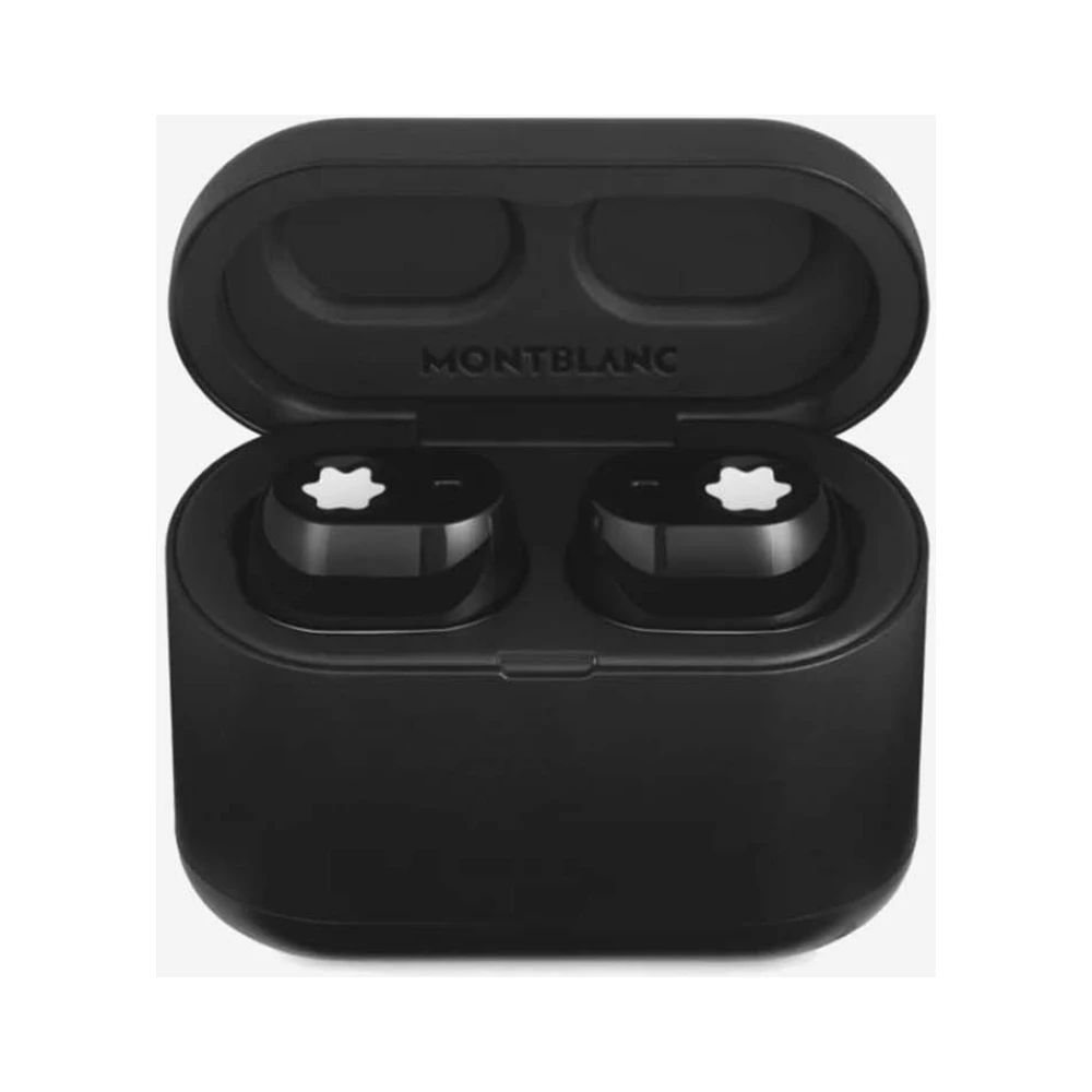 Montblanc Hoogwaardige Bluetooth-oordopjes met touchbediening Black Heren