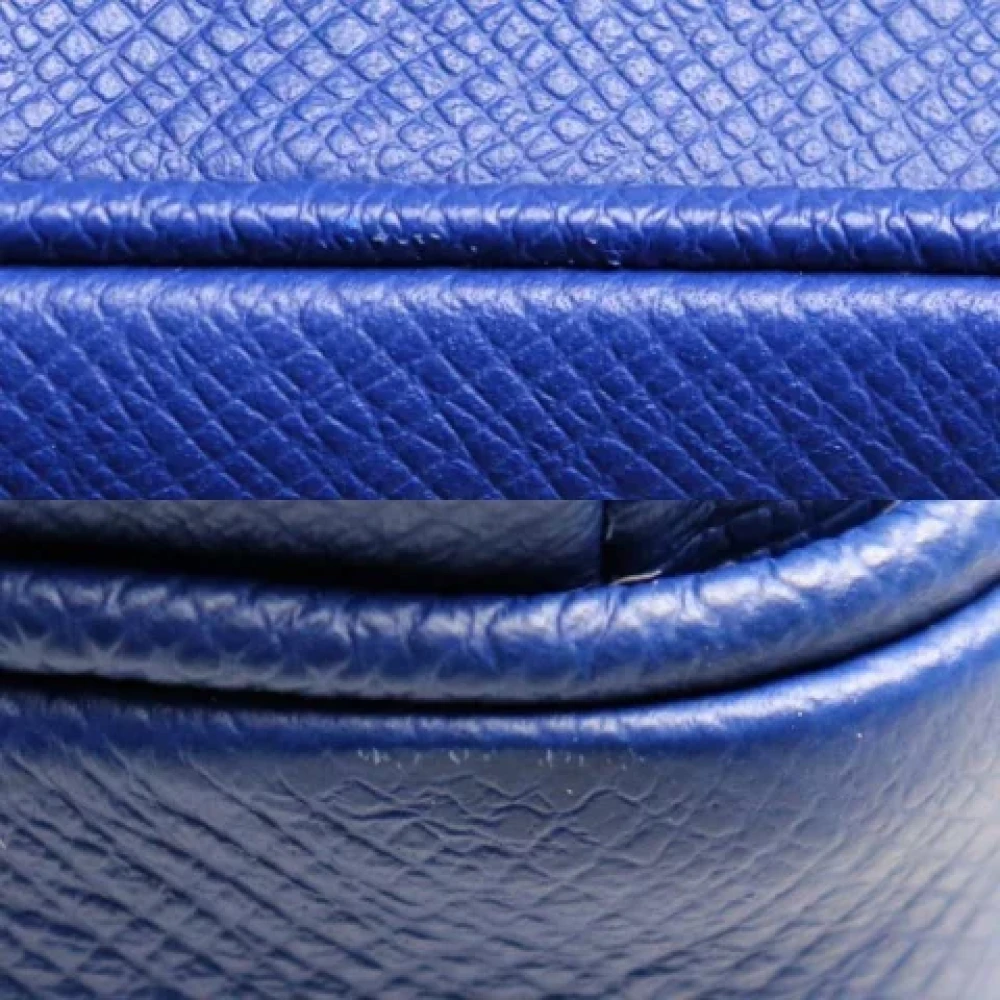 Louis Vuitton Vintage Pre-owned Leather louis-vuitton-bags Blue Heren